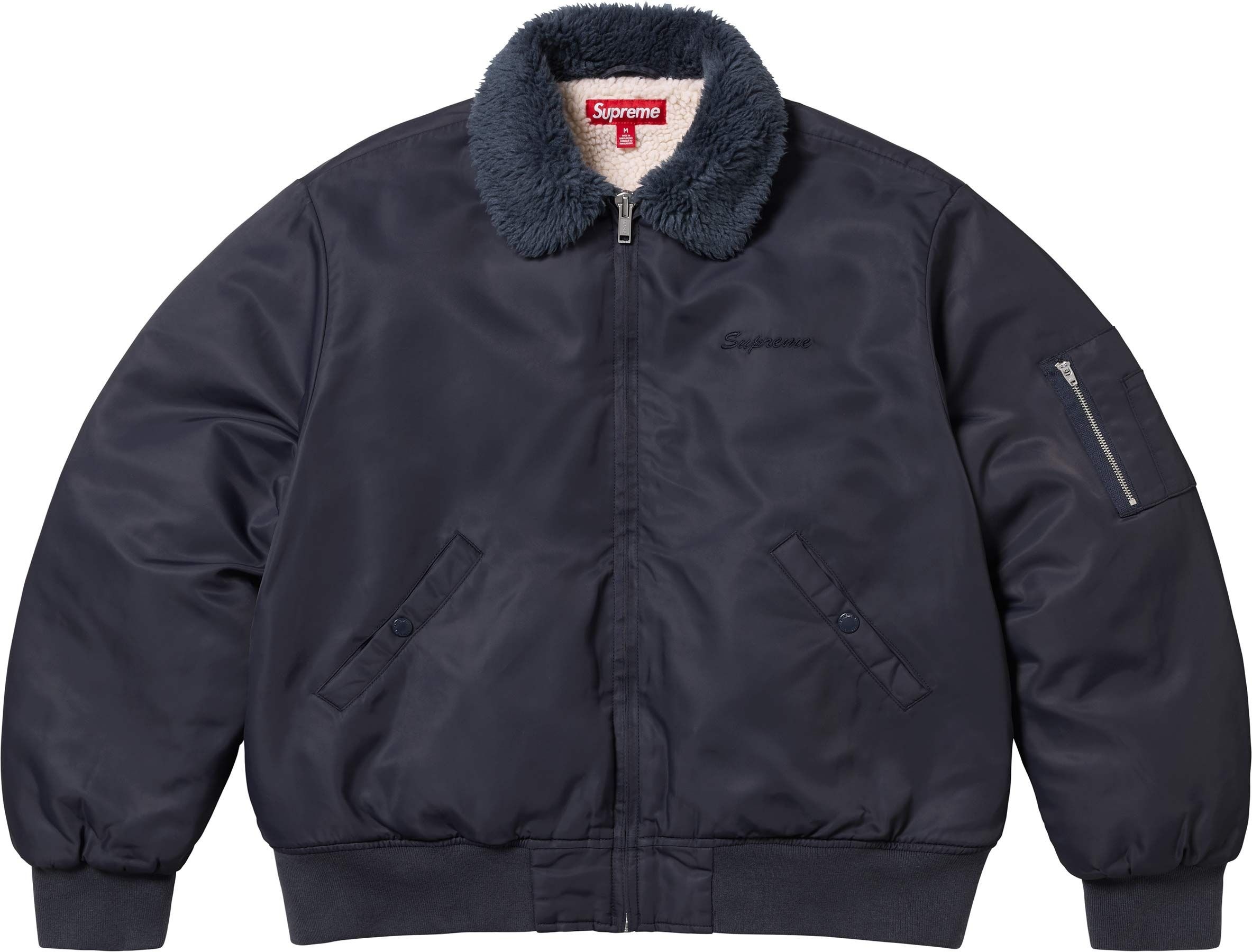 AOI Nylon Bomber Jacket view 10
